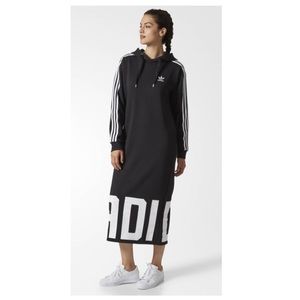 adidas Bold Age Midi Hoodie Dress